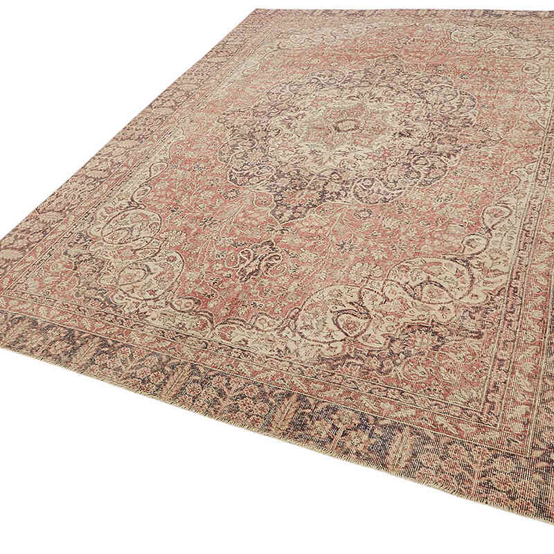 Vintage Turkish Hand-Knotted Rug - 7' 5" x 10' 1" (89" x 121") - K0082884