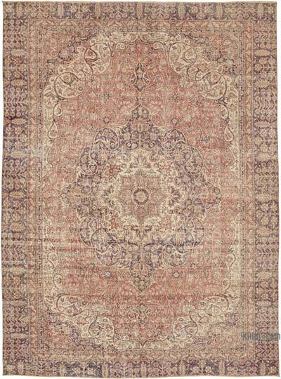 Vintage Turkish Hand-Knotted Rug - 7' 5" x 10' 1" (89" x 121")