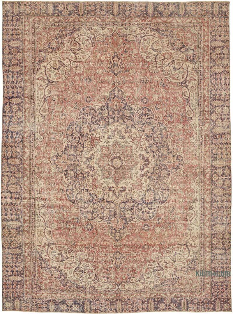 Vintage Turkish Hand-Knotted Rug - 7' 5" x 10' 1" (89" x 121") - K0082884