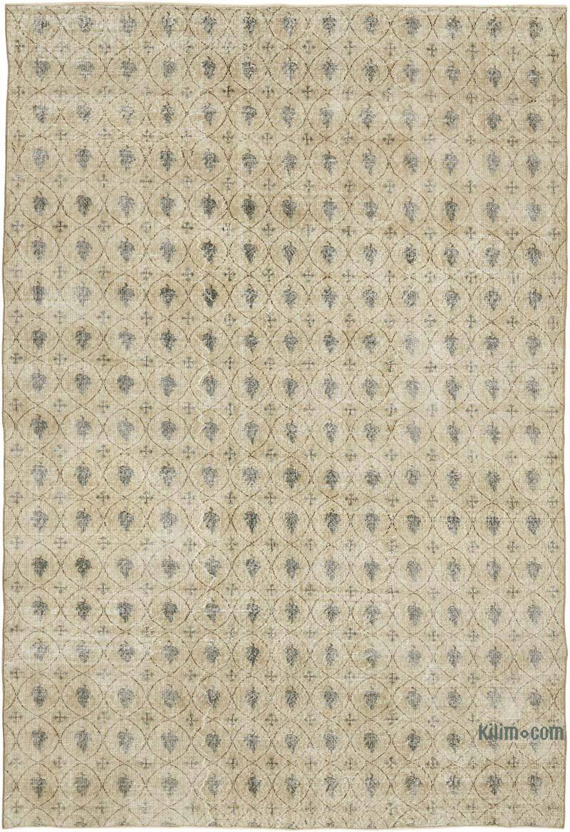 El Dokuma Vintage Halı - 210 cm x 310 cm - K0082887
