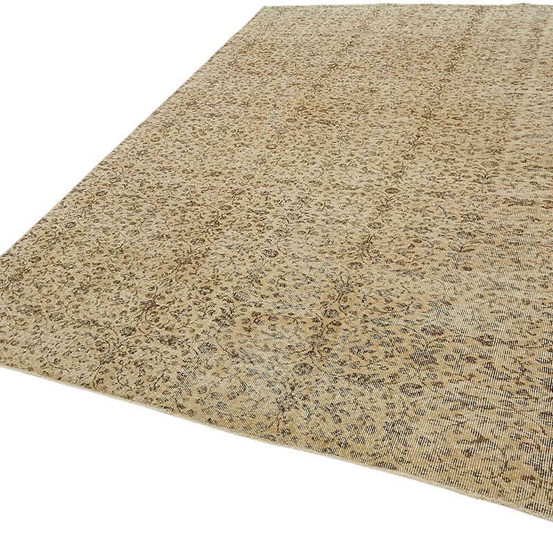 Vintage Turkish Hand-Knotted Rug - 7' 3" x 10' 2" (87" x 122") - K0082889