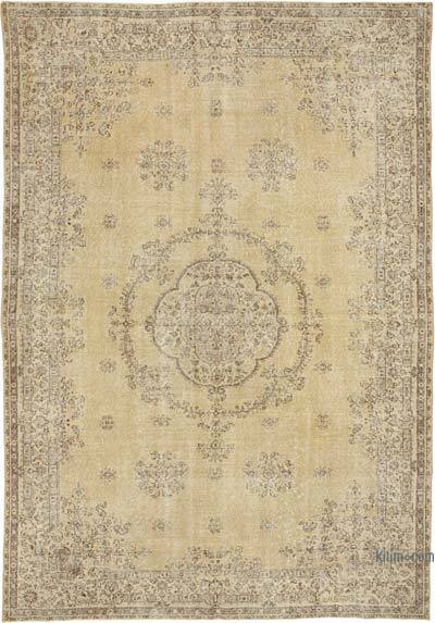 Vintage Turkish Hand-Knotted Rug - 7'  x 10'  (84" x 120")