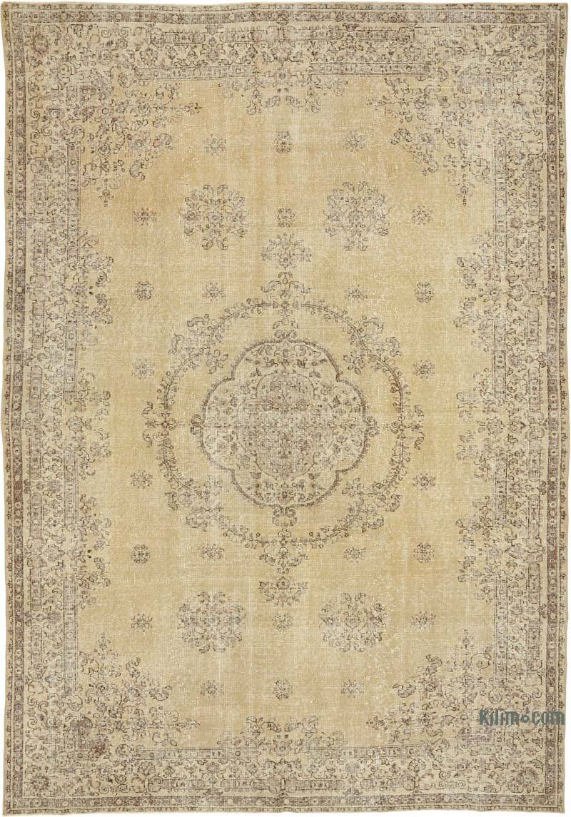 El Dokuma Vintage Halı - 213 cm x 306 cm - K0082890