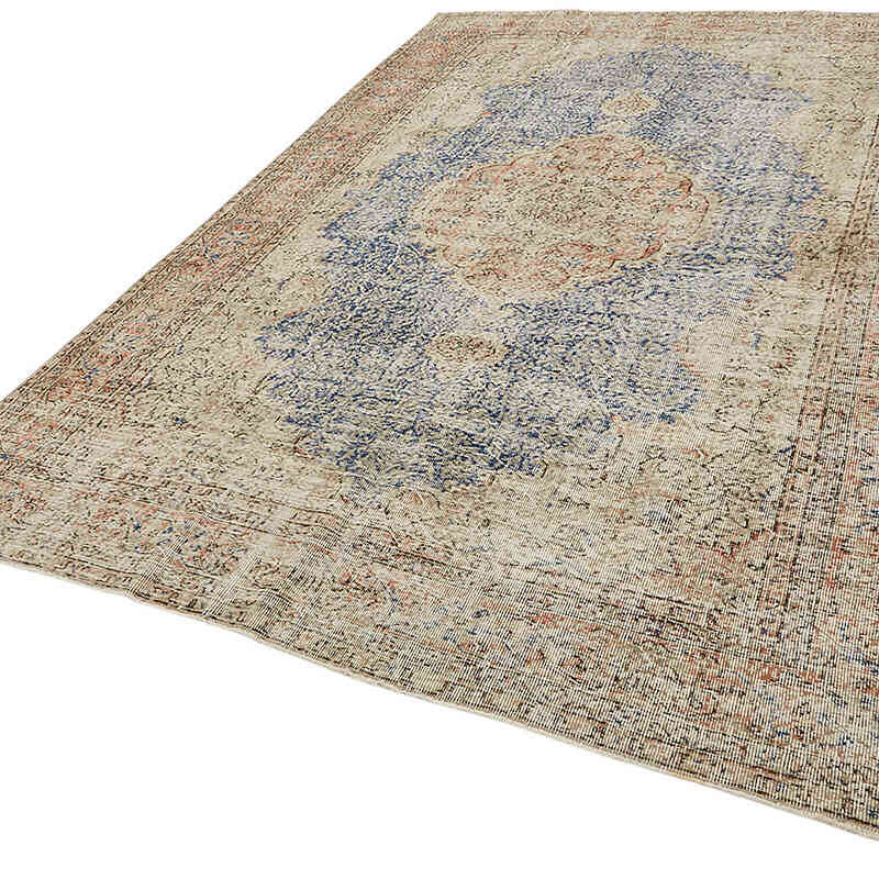 Vintage Turkish Hand-Knotted Rug - 6' 10" x 10' 7" (82" x 127") - K0082893