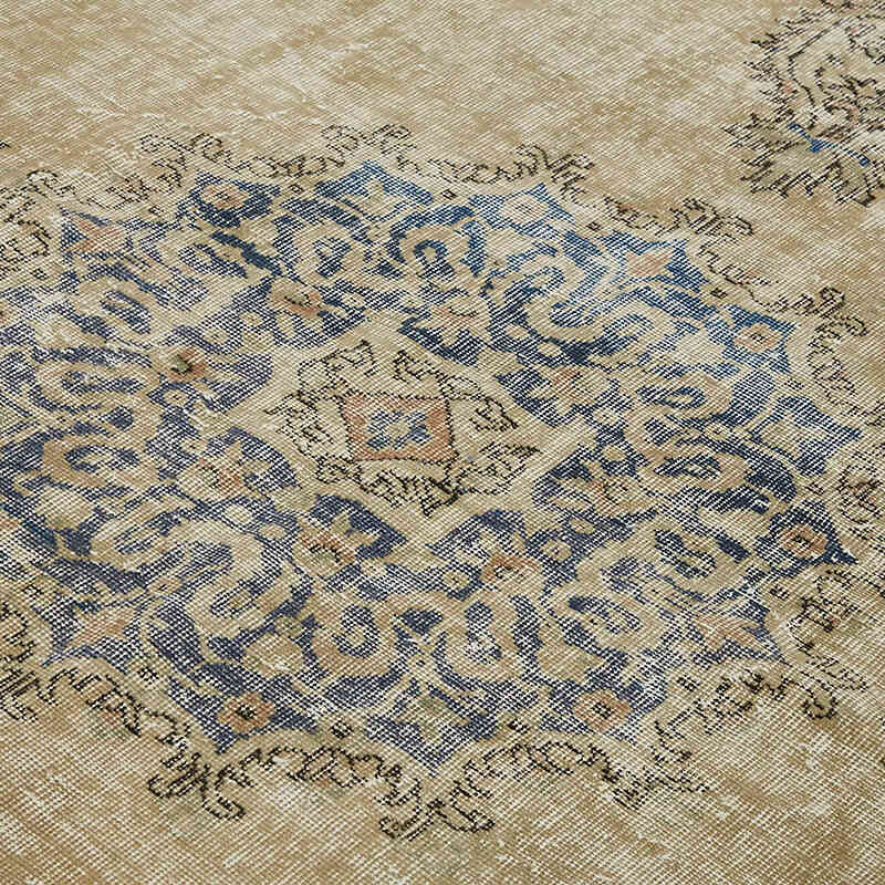 Vintage Turkish Hand-Knotted Rug - 7' 6" x 10' 7" (90" x 127") - K0082895