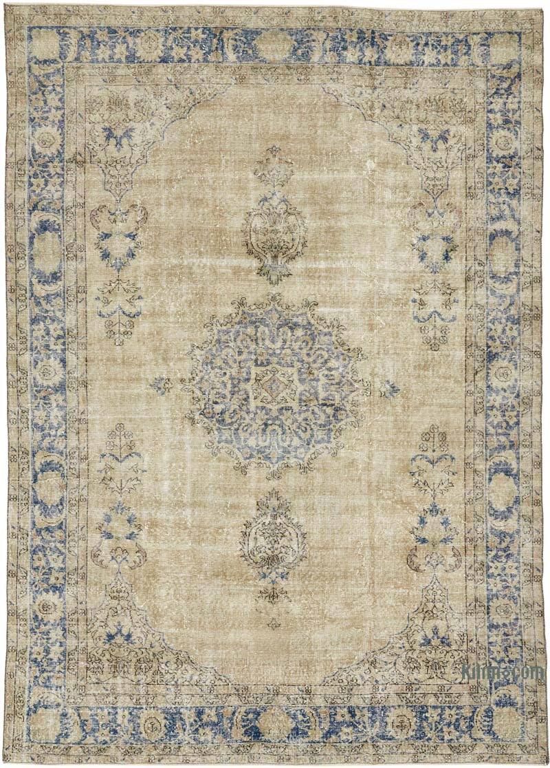 Vintage Turkish Hand-Knotted Rug - 7' 6" x 10' 7" (90" x 127") - K0082895