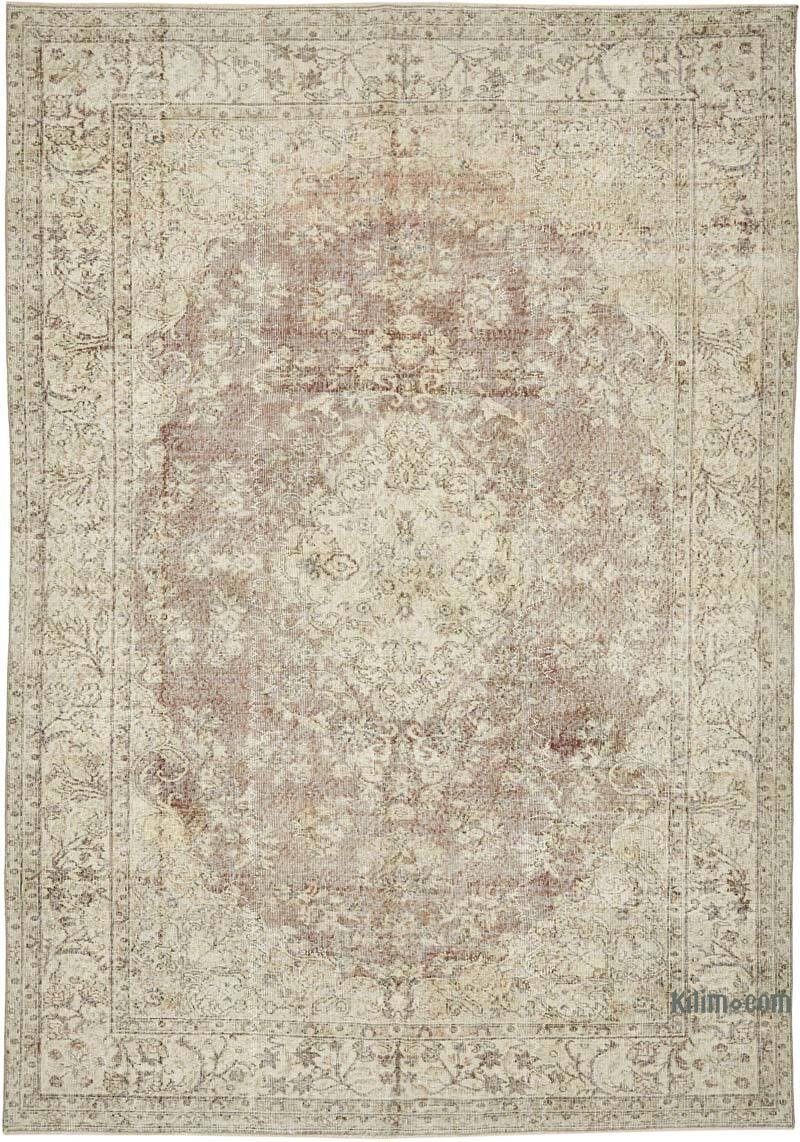Alfombra Vintage Turca Anudada a Mano - 212 cm x 311 cm - K0082899