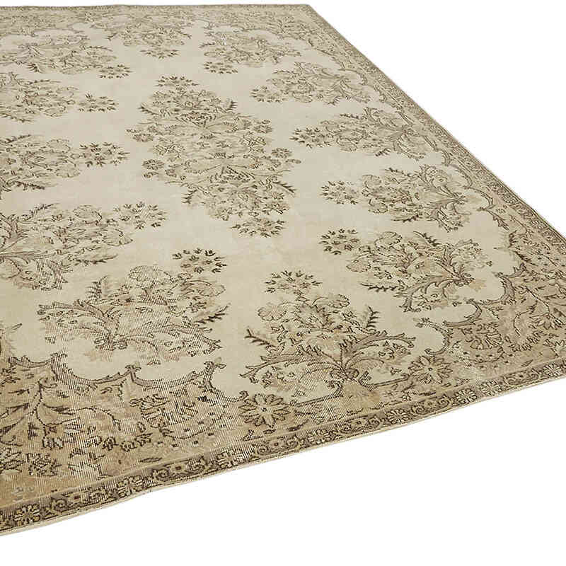 Alfombra Vintage Turca Anudada a Mano - 214 cm x 306 cm - K0082901