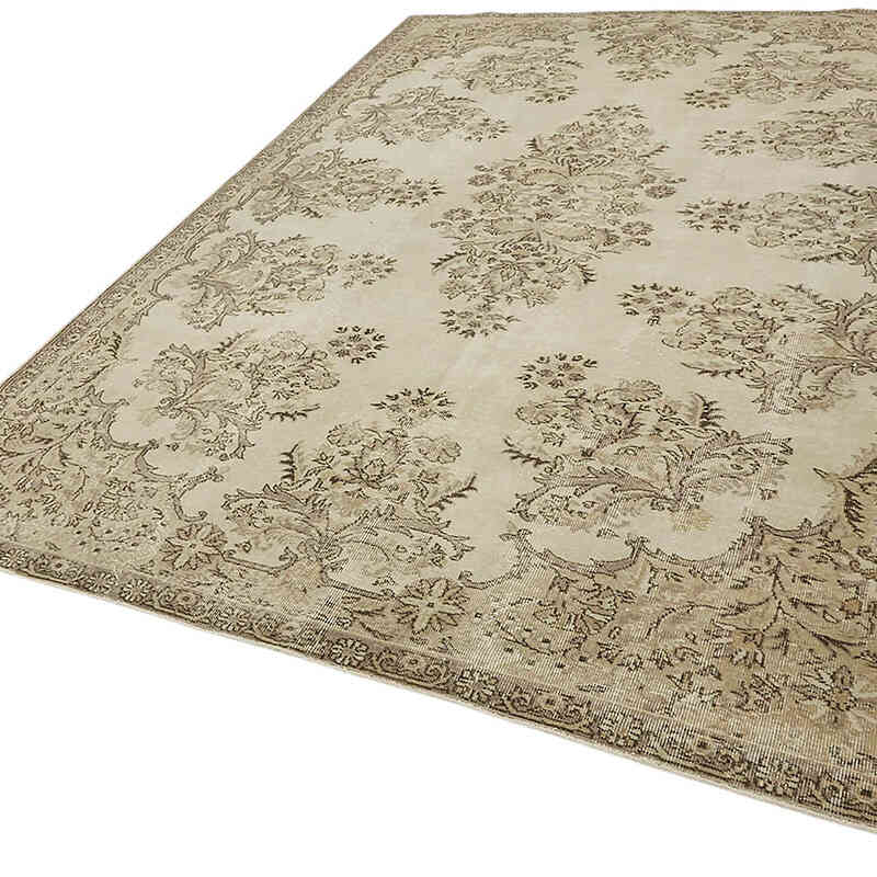 Alfombra Vintage Turca Anudada a Mano - 214 cm x 306 cm - K0082901