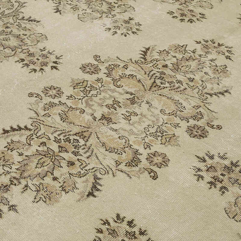 Alfombra Vintage Turca Anudada a Mano - 214 cm x 306 cm - K0082901