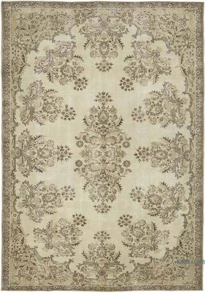 El Dokuma Vintage Halı - 214 cm x 306 cm
