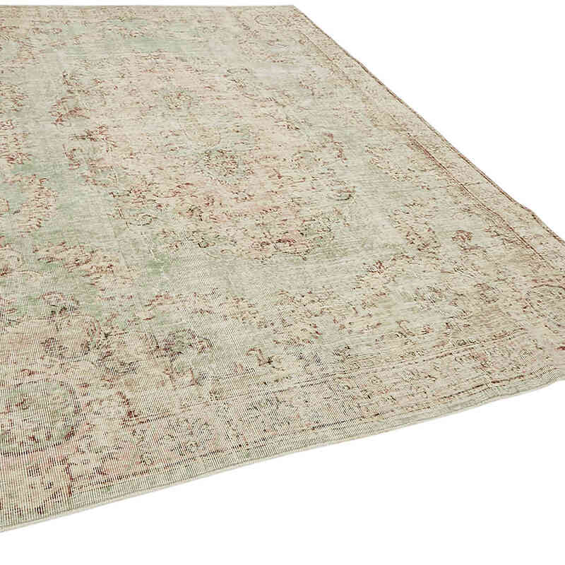 Vintage Turkish Hand-Knotted Rug - 7'  x 10' 1" (84" x 121") - K0082906