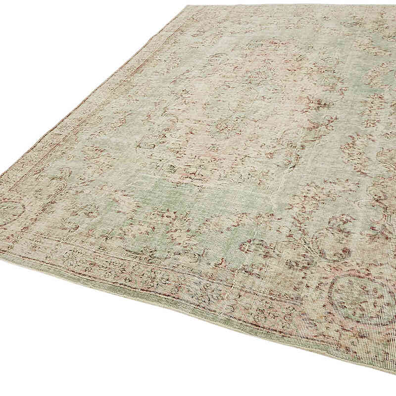 Vintage Turkish Hand-Knotted Rug - 7'  x 10' 1" (84" x 121") - K0082906
