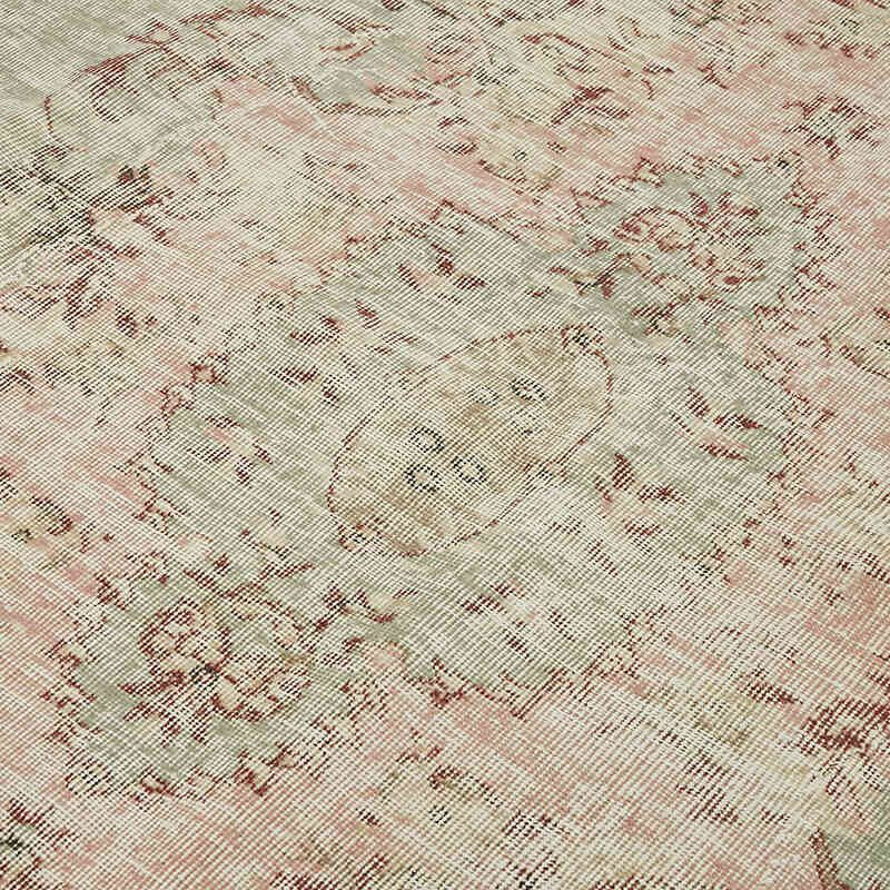 Vintage Turkish Hand-Knotted Rug - 7'  x 10' 1" (84" x 121") - K0082906