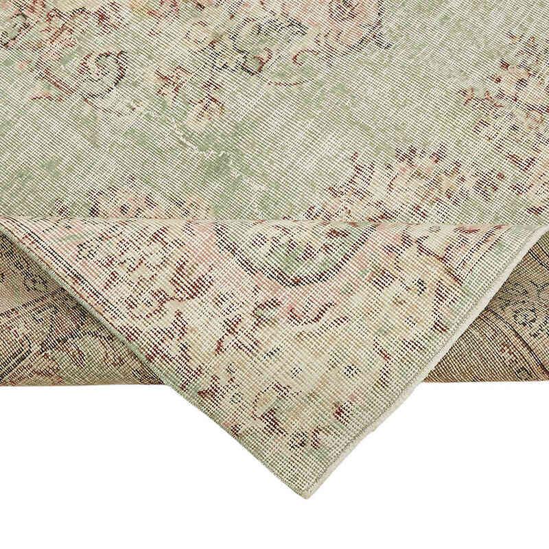 Vintage Turkish Hand-Knotted Rug - 7'  x 10' 1" (84" x 121") - K0082906