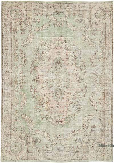 Vintage Turkish Hand-Knotted Rug - 7'  x 10' 1" (84" x 121")