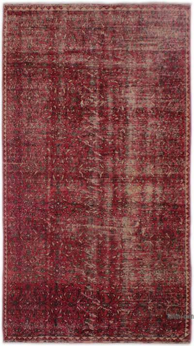 Vintage Turkish Hand-Knotted Rug - 4' 2" x 7' 7" (50" x 91")