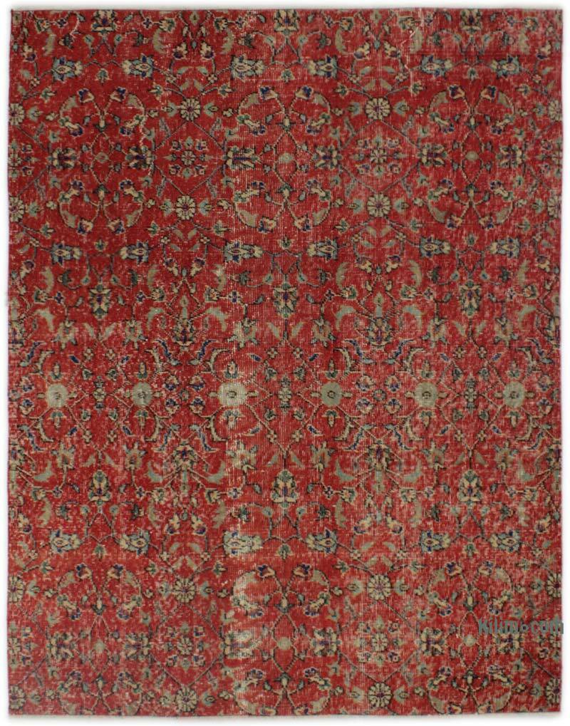 Alfombra Vintage Turca Anudada a Mano - 152 cm x 195 cm - K0082911