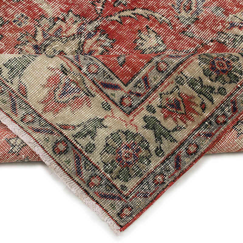 El Dokuma Vintage Halı - 156 cm x 235 cm - K0082912