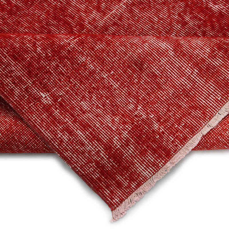 Over-dyed Vintage Hand-Knotted Turkish Rug - 4' 8" x 7' 11" (56" x 95") - K0082913