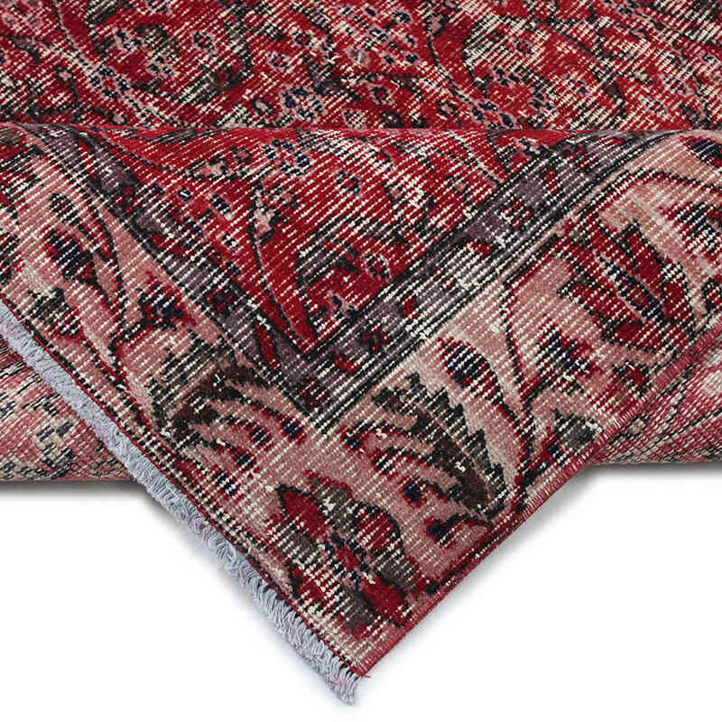 Alfombra Vintage Turca Anudada a Mano - 155 cm x 270 cm - K0082916