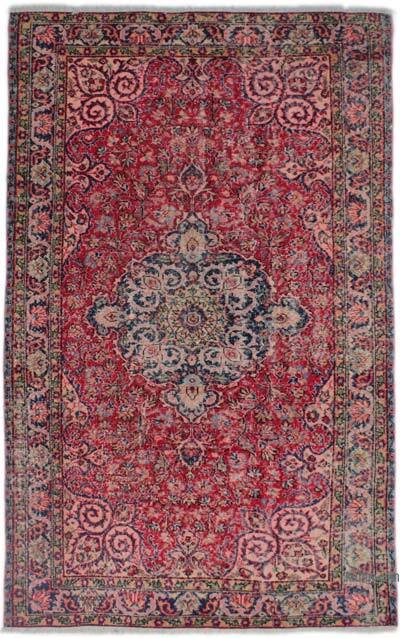 El Dokuma Vintage Halı - 160 cm x 256 cm