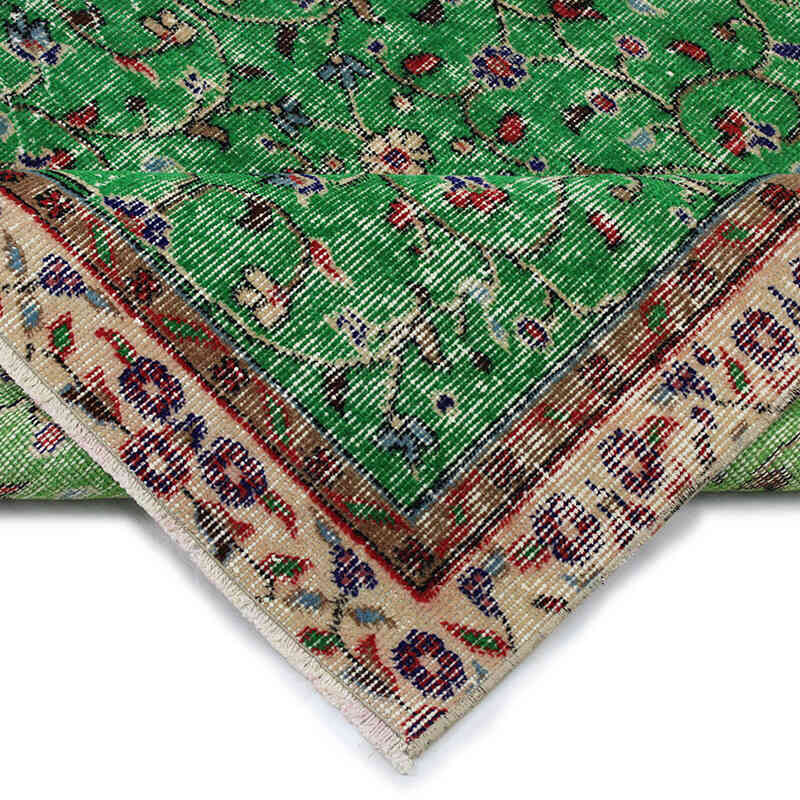 El Dokuma Vintage Halı - 141 cm x 245 cm - K0082921