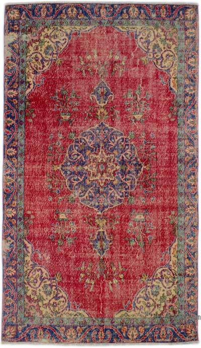 El Dokuma Vintage Halı - 155 cm x 270 cm