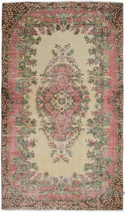 El Dokuma Vintage Halı - 159 cm x 270 cm