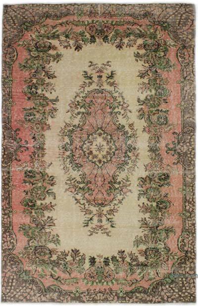 El Dokuma Vintage Halı - 161 cm x 248 cm