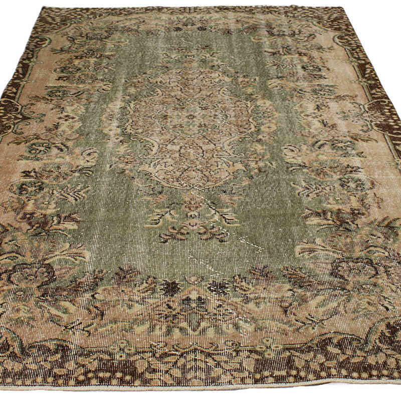 Vintage Turkish Hand-Knotted Rug - 5' 4" x 8' 6" (64" x 102") - K0082928
