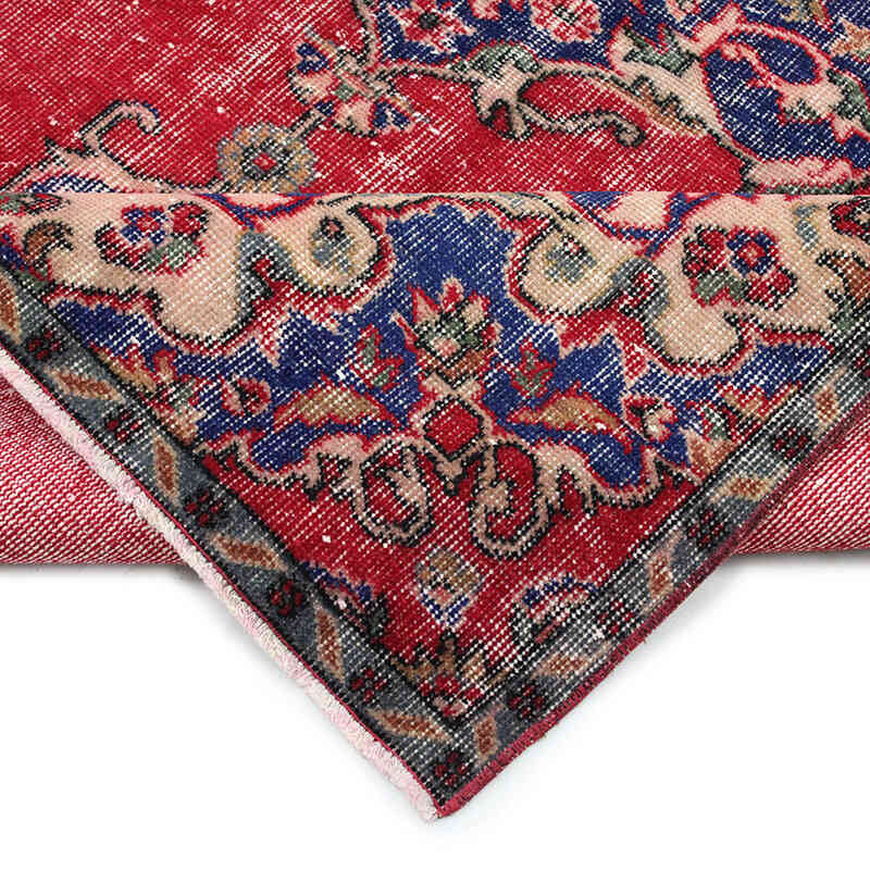 Alfombra Vintage Turca Anudada a Mano - 163 cm x 261 cm - K0082932