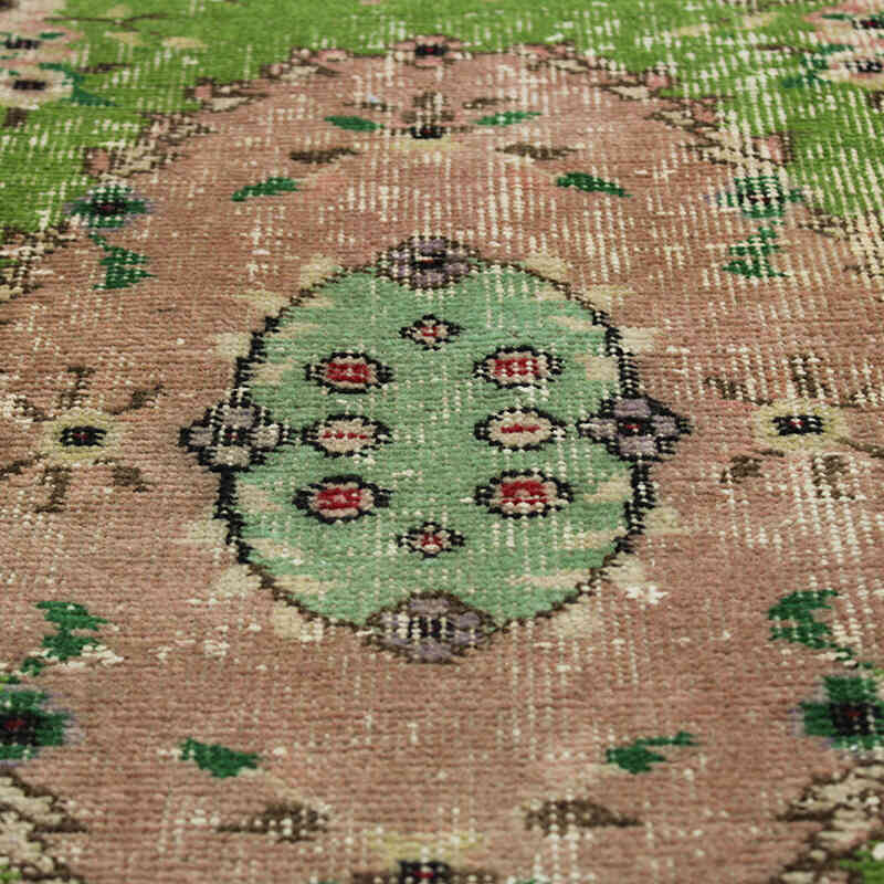 Alfombra Vintage Turca Anudada a Mano - 166 cm x 260 cm - K0082933