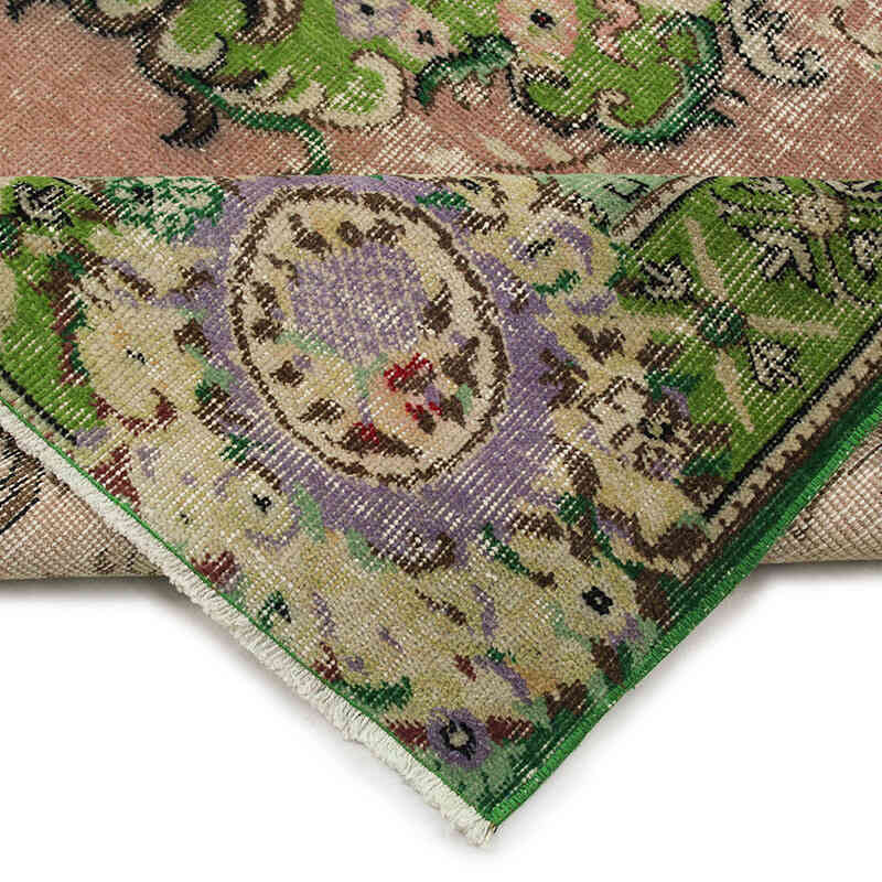 Alfombra Vintage Turca Anudada a Mano - 166 cm x 260 cm - K0082933