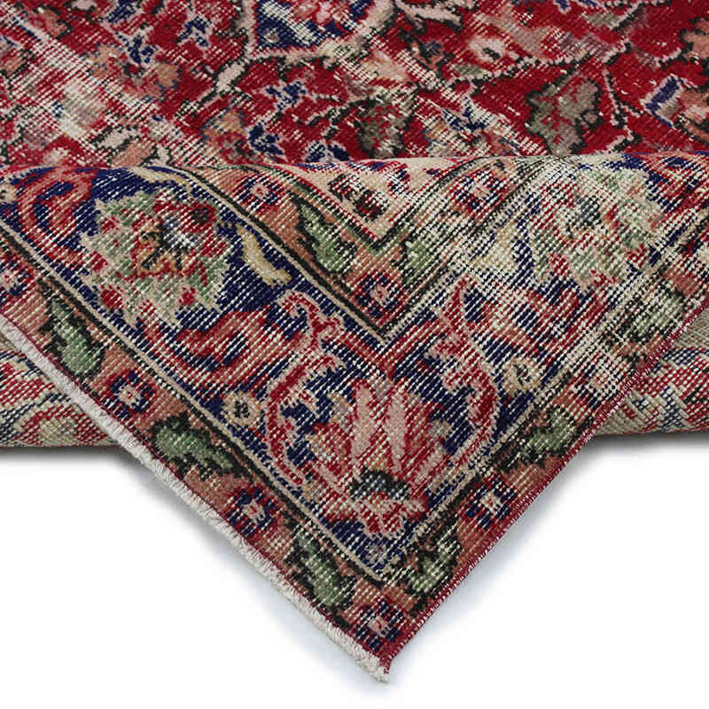 Vintage Turkish Hand-Knotted Rug - 5' 2" x 9'  (62" x 108") - K0082935