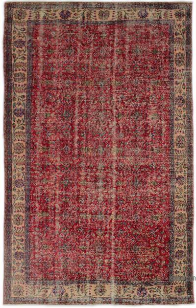El Dokuma Vintage Halı - 170 cm x 278 cm