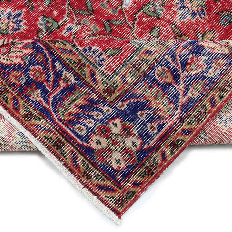 Vintage Turkish Hand-Knotted Rug - 4' 11" x 8' 8" (59" x 104") - K0082937