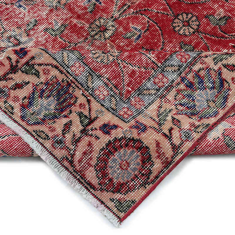 Alfombra Vintage Turca Anudada a Mano - 148 cm x 265 cm - K0082938