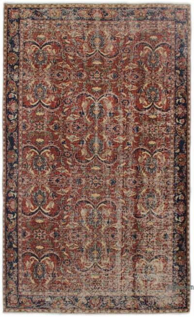 Alfombra Vintage Turca Anudada a Mano - 150 cm x 247 cm