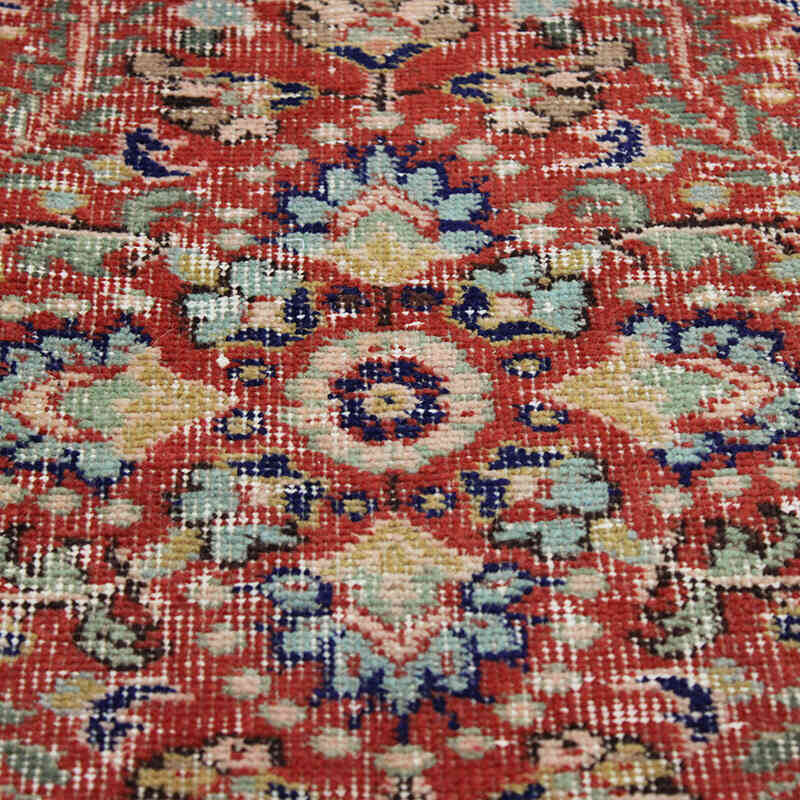 Alfombra Vintage Turca Anudada a Mano - 146 cm x 262 cm - K0082943