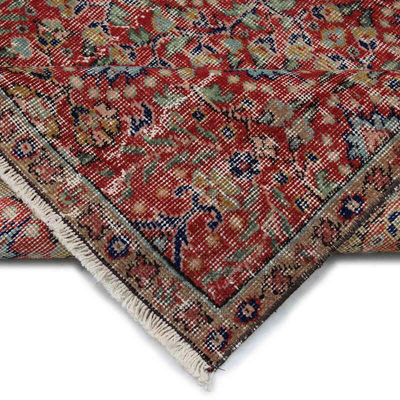 Alfombra Vintage Turca Anudada a Mano - 146 cm x 262 cm - K0082943