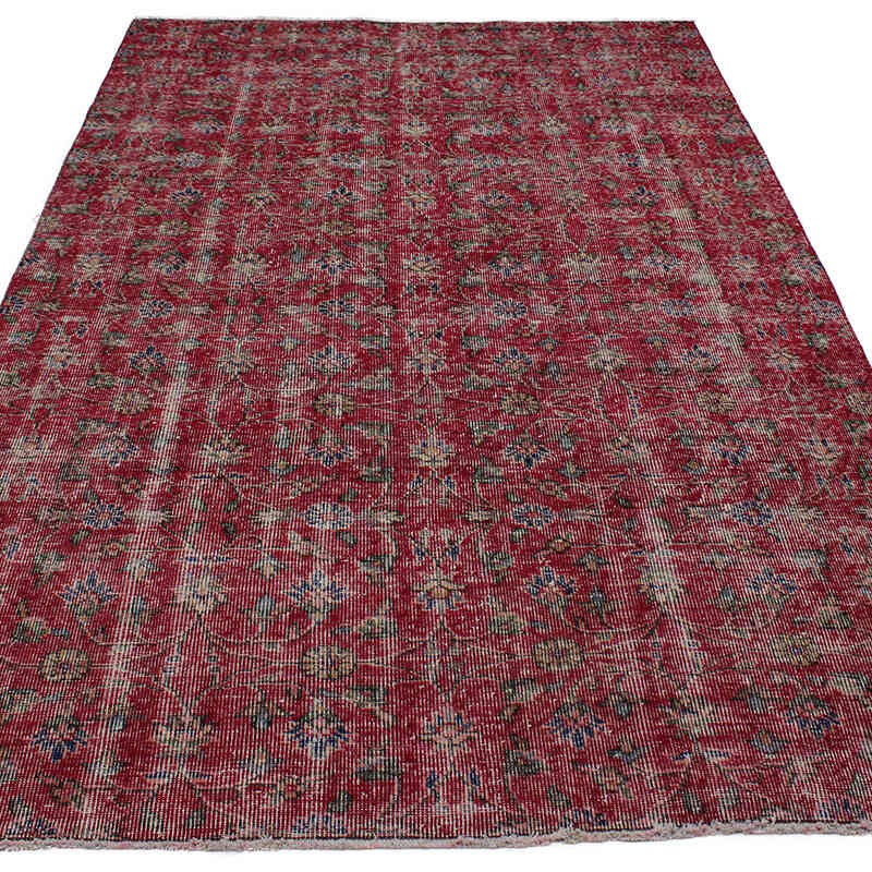 El Dokuma Vintage Halı - 152 cm x 253 cm - K0082950