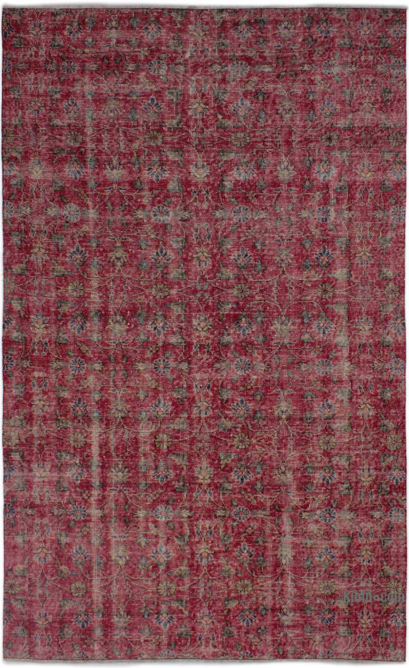 El Dokuma Vintage Halı - 152 cm x 253 cm - K0082950