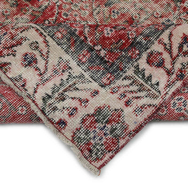 Vintage Turkish Hand-Knotted Rug - 5'  x 8' 6" (60" x 102") - K0082953