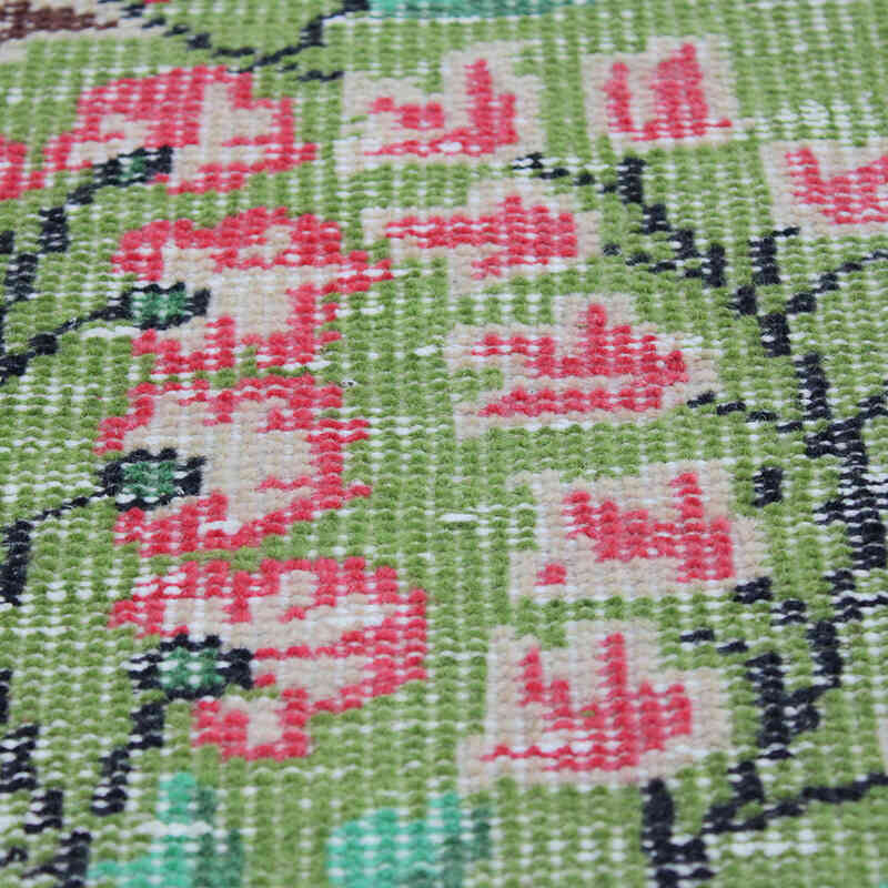 Alfombra Vintage Turca Anudada a Mano - 175 cm x 277 cm - K0082955