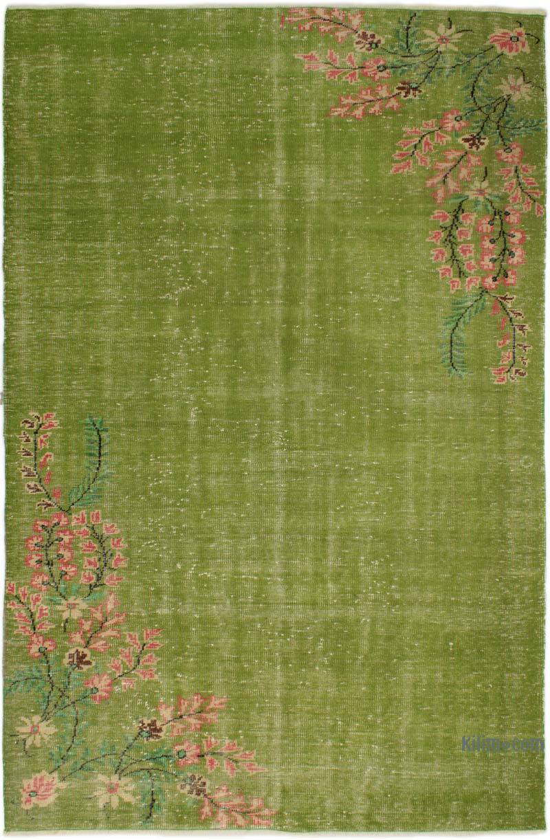Alfombra Vintage Turca Anudada a Mano - 175 cm x 277 cm - K0082955