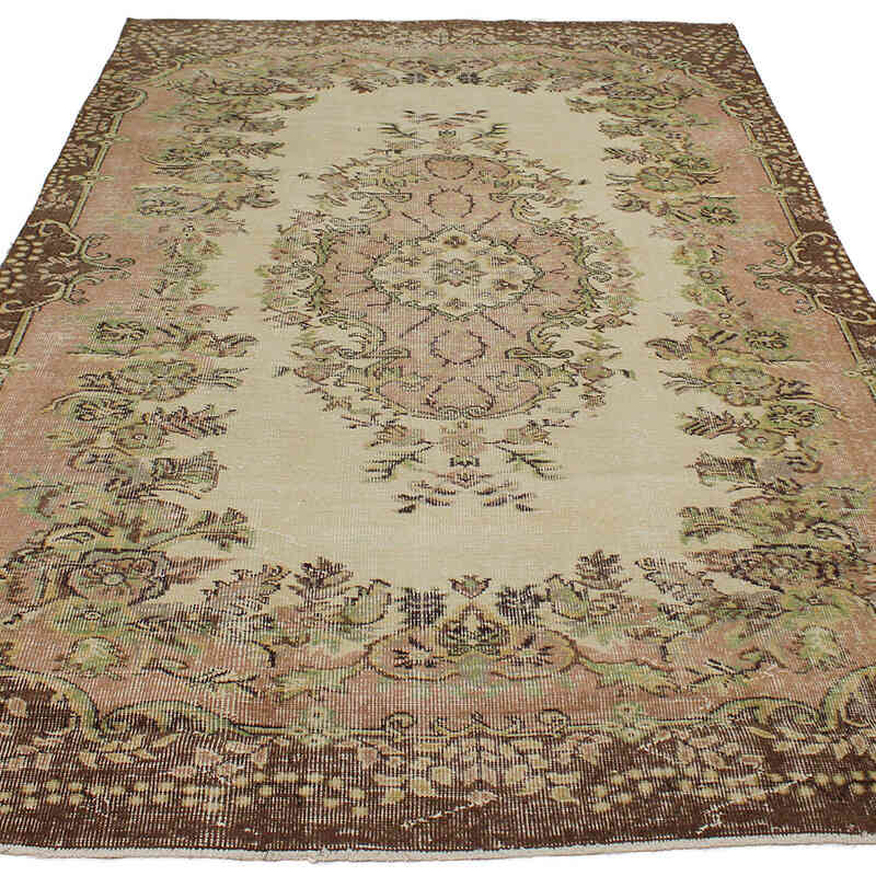 El Dokuma Vintage Halı - 168 cm x 280 cm - K0082956