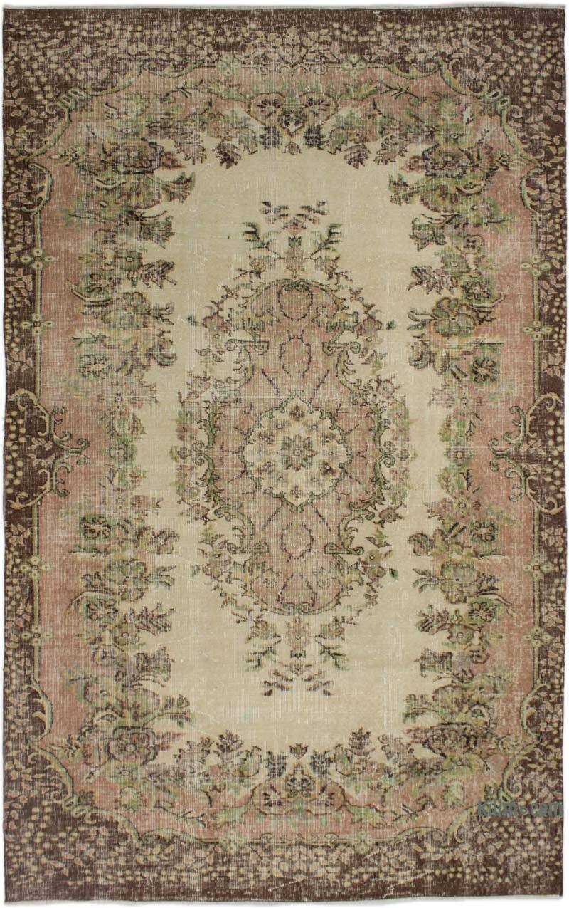 El Dokuma Vintage Halı - 168 cm x 280 cm - K0082956