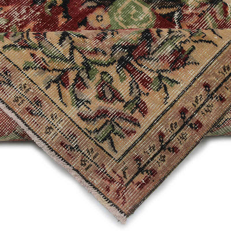 Alfombra Vintage Turca Anudada a Mano - 170 cm x 266 cm - K0082958