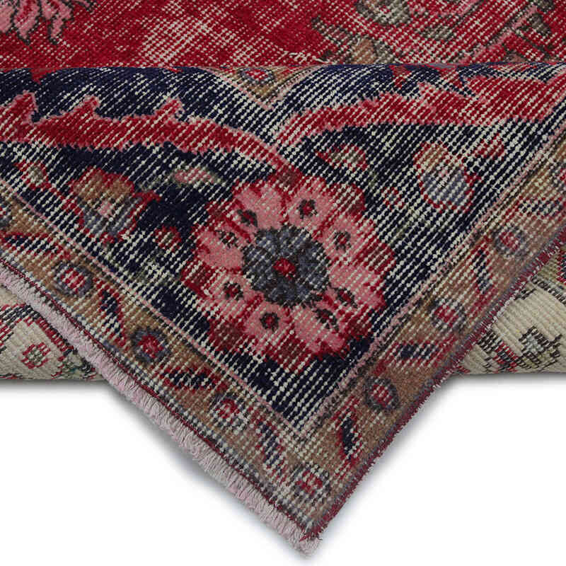 Vintage Turkish Hand-Knotted Rug - 5' 8" x 9'  (68" x 108") - K0082959